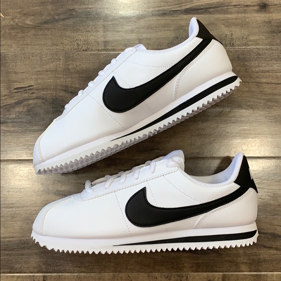 Nike Shoes - NIKE CORTEZ BASIC SL (GS) white/black